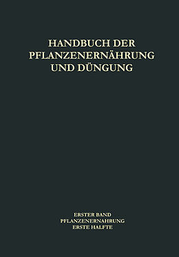E-Book (pdf) Pflanzenernährung von D. I. Arnon, W. Baumeister, W. U. Behrens