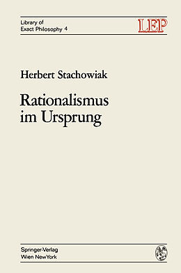 Kartonierter Einband Rationalismus im Ursprung von Herbert Stachowiak