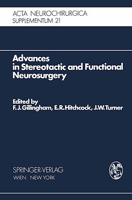E-Book (pdf) Advances in Stereotactic and Functional Neurosurgery von 