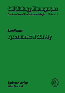 Kartonierter Einband Lysosomes: A Survey von E. Holtzman