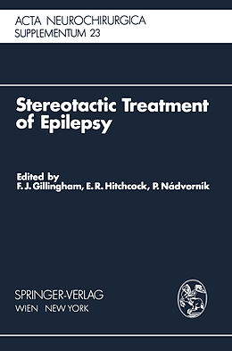 Kartonierter Einband Stereotactic Treatment of Epilepsy von 