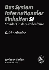 E-Book (pdf) Das System Internationaler Einheiten (SI) von G. Oberdorfer