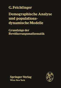 E-Book (pdf) Demographische Analyse und populationsdynamische Modelle von Gustav Feichtinger