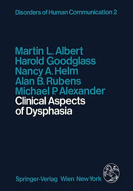 E-Book (pdf) Clinical Aspects of Dysphasia von M. L. Albert, H. Goodglass, N. A. Helm
