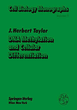 Kartonierter Einband DNA Methylation and Cellular Differentiation von James H. Taylor