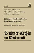 E-Book (pdf) Leipziger mathematische Antrittsvorlesungen von Carl Neumann, Felix Klein, Sophus Lie