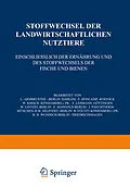 E-Book (pdf) Stoffwechsel der Landwirtschaftlichen Nutztiere von NA Armbruster, NA Honcamp, NA Kirsch