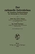 E-Book (pdf) Der rationelle Getreidebau von Gustav Pammer, Rudolf Ranninger