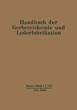 E-Book (pdf) Die Haut von W. Freudenberg, W. Graßmann, W. Hausam