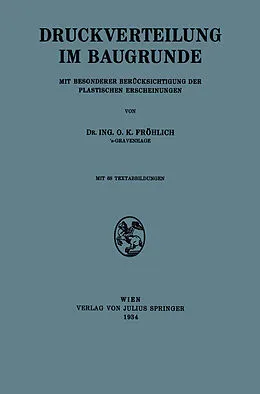 E-Book (pdf) Druckverteilung im Baugrunde von NA Fröhlich