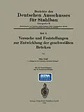 E-Book (pdf) Versuche und Feststellungen zur Entwicklung der geschweißten Brücken von Otto Graf