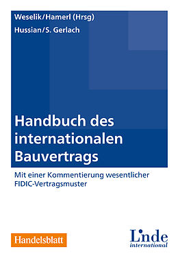 E-Book (pdf) Handbuch des internationalen Bauvertrags von 