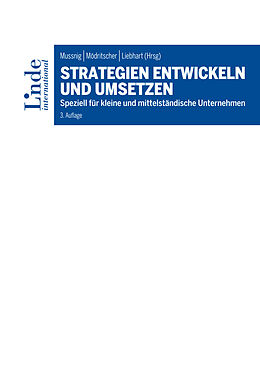 E-Book (pdf) Strategien entwickeln und umsetzen von Gerhard Giermaier, Peter Granig Peter Granig, Ursula Liebhart