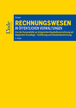 E-Book (pdf) Rechnungswesen in öffentlichen Verwaltungen von Reinbert Schauer