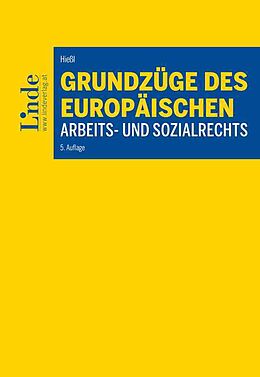 E-Book (pdf) Grundzüge des europäischen Arbeits- und Sozialrechts von Christina Hießl