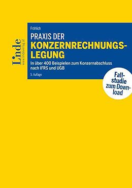 E-Book (pdf) Praxis der Konzernrechnungslegung von Christoph Fröhlich