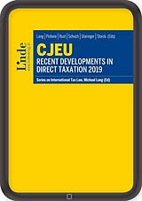 eBook (pdf) CJEU - Recent Developments in Direct Taxation 2019 de 