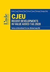 eBook (epub) CJEU - Recent Developments in Value Added Tax 2020 de 