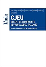 eBook (pdf) CJEU - Recent Developments in Value Added Tax 2022 de 