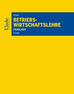 E-Book (pdf) Betriebswirtschaftslehre von Reinbert Schauer