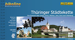 Kartonierter Einband Thüringer Städtekette von 