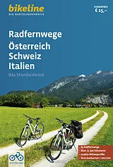 Kartonierter Einband (Kt) Radfernwege Österreich, Schweiz, Italien von 