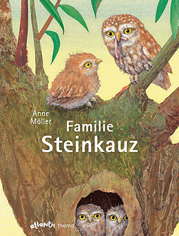 Fester Einband Familie Steinkauz von Anne Möller