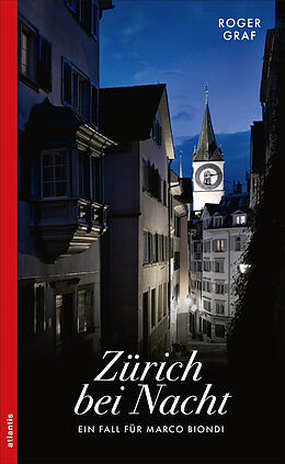 Kartonierter Einband Zürich bei Nacht von Roger Graf