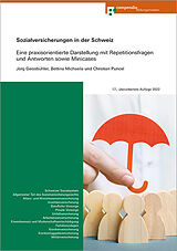 Kartonierter Einband Sozialversicherungen in der Schweiz von Jörg Geissbühler, Bettina Michaelis, Christian Puricel