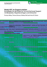 Kartonierter Einband Modul 437: Im Support arbeiten von François Bolay, Thomas Grosser, Markus Reif