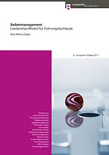 Kartonierter Einband Selbstmanagement von Rita-Maria Züger