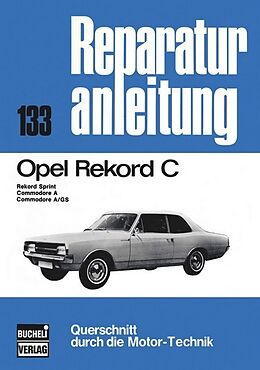 Kartonierter Einband Opel Rekord C von 