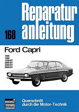 Kartonierter Einband Ford Capri von 
