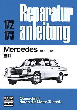 Kartonierter Einband Mercedes 200/220 D/8 1968-1975 von 