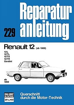 Kartonierter Einband Renault 12 ab 1969 von 