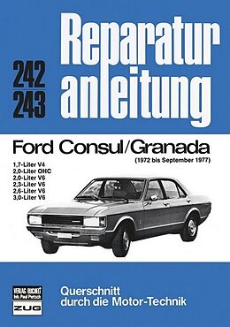 Kartonierter Einband Ford Consul/Granada 200/230.4 ab 08/73 - 76 von 