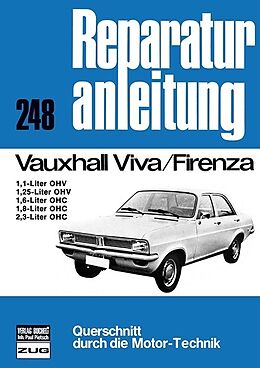 Kartonierter Einband Vauxhall Viva/Firenza von 