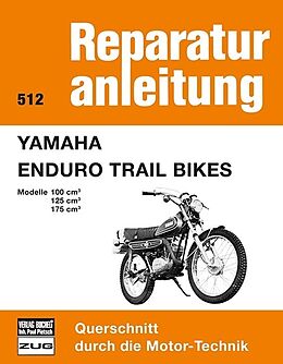 Kartonierter Einband Yamaha Enduro Trail Bikes von 