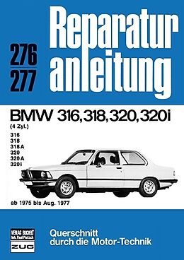 Kartonierter Einband BMW 316/318/320/320i ab 1975 bis August 1977 von 