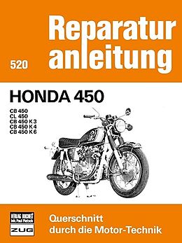Kartonierter Einband Honda CB 450 von 