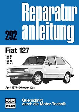 Kartonierter Einband Fiat 127 April 1977 bis Oktober 1981 von 