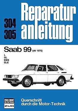 Kartonierter Einband Saab 99 ab 1975 von 