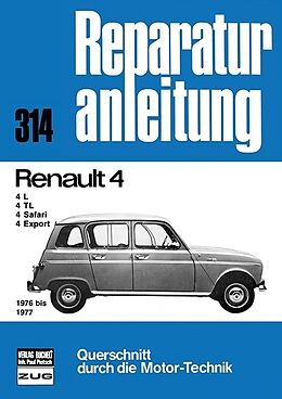 Kartonierter Einband Renault 4 von 