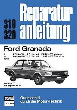 Kartonierter Einband Ford Granada 1,7/2,0/2,3/2,8 l von 
