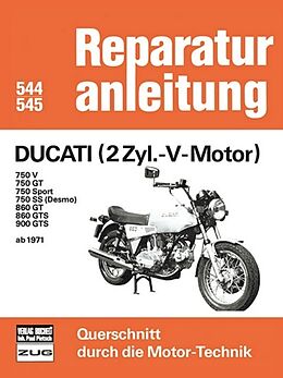 Kartonierter Einband Ducati (2Zyl.-V-Motor) ab 1971 von 