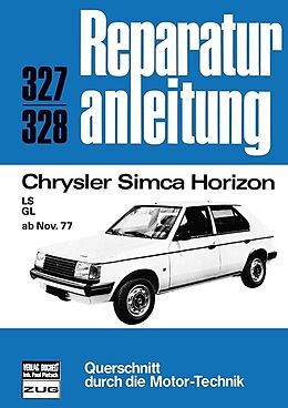 Kartonierter Einband Chrysler Simca Horizon von 
