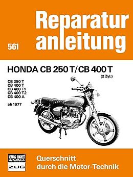 Kartonierter Einband Honda CB 250 T / CB 400 T von 