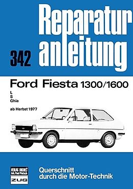 Kartonierter Einband Ford Fiesta 1300/1600 von 