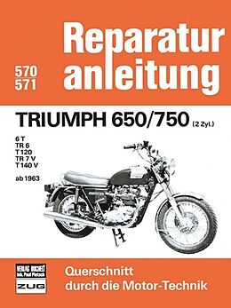 Kartonierter Einband Triumph 650/750 (2Zyl.) ab 1963 von 