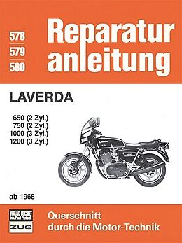 Kartonierter Einband Laverda 650 / 750 (2 Zyl.) 1000 / 1200 von 